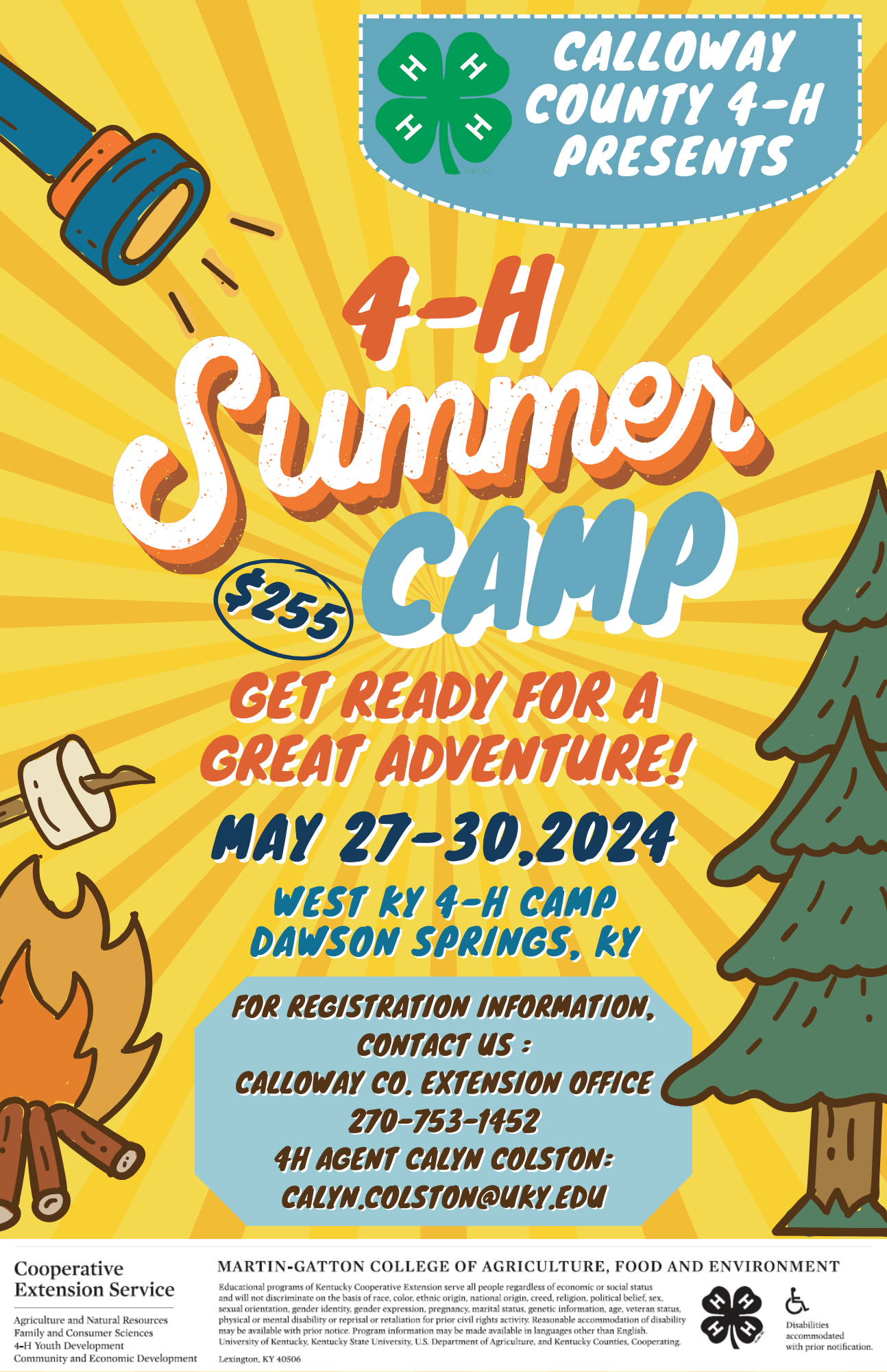 Camp flyer